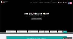 Desktop Screenshot of brokersdf.com